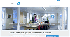 Desktop Screenshot of innax.fr